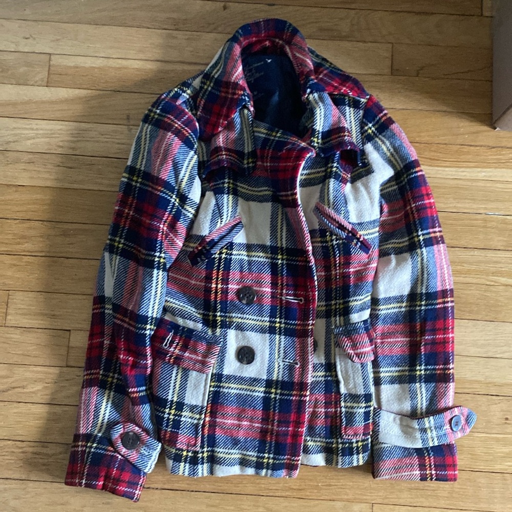 Plaid coat